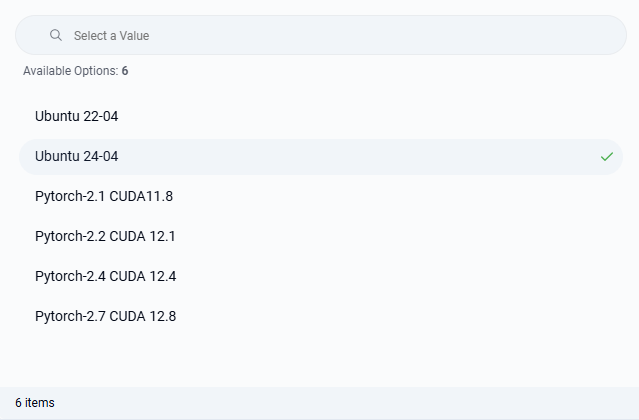 Pod Image Options