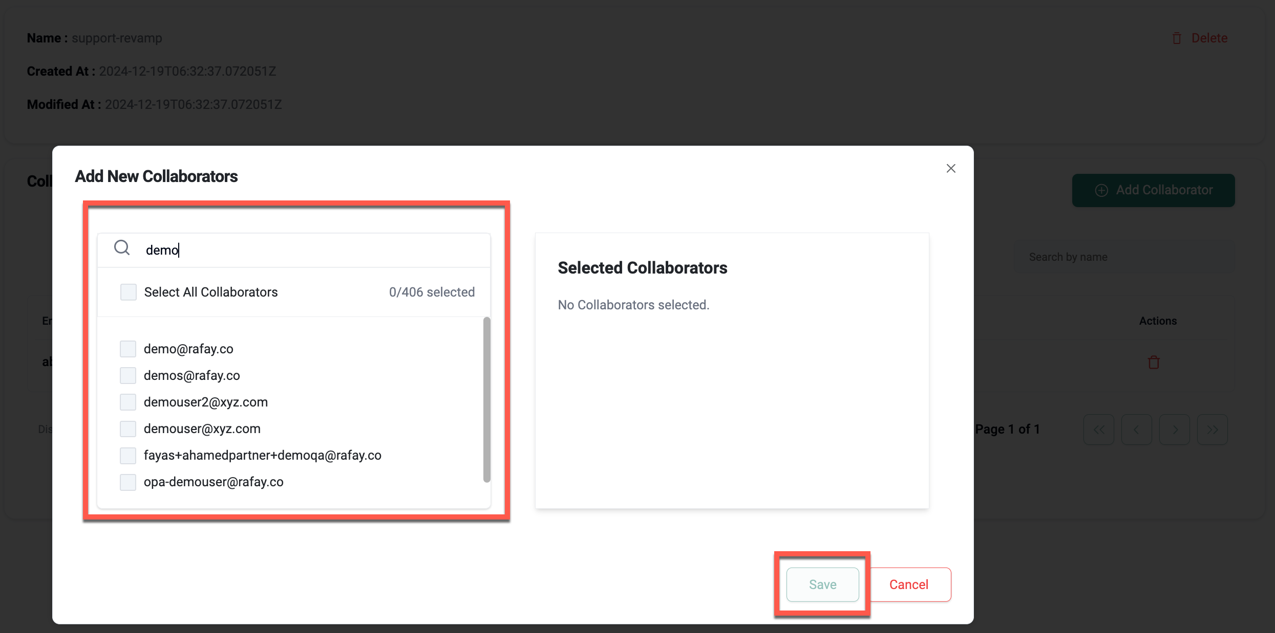 Add Collaborator